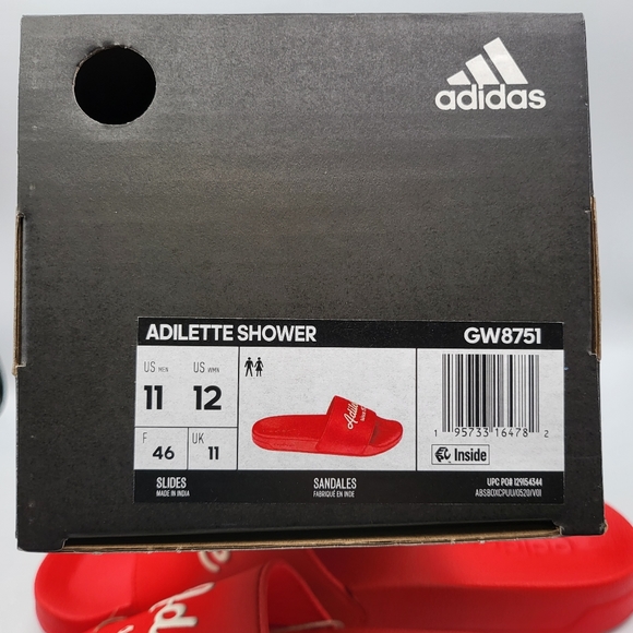 NEW Adidas Adilette Shower Slides - Picture 8 of 10